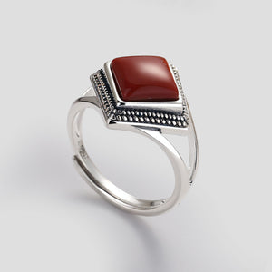 Original Aqeeq Silver 925k Ring