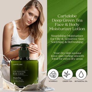 Green tea body lotion