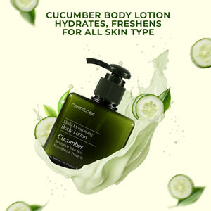 Cucumber body lotion