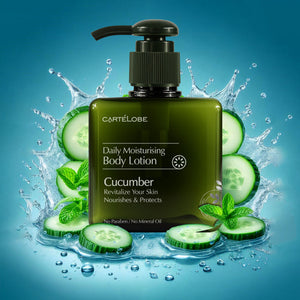 Cucumber body lotion