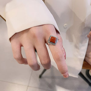 Original Aqeeq Silver 925k Ring