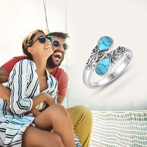 Silver Turquoise Ring