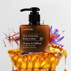 Honey and Saffron body lotion